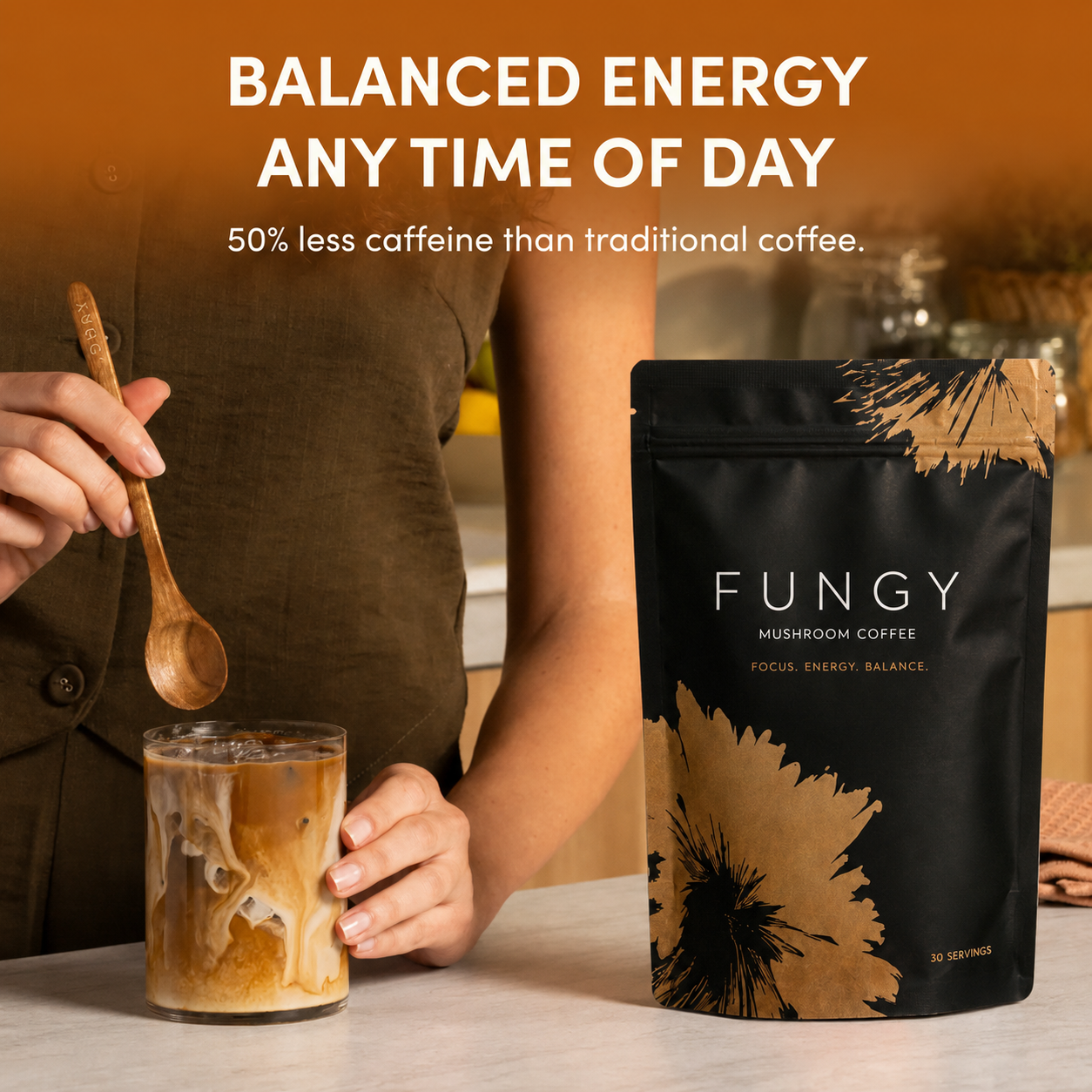 Fungy Mushroom Coffee lifestyle