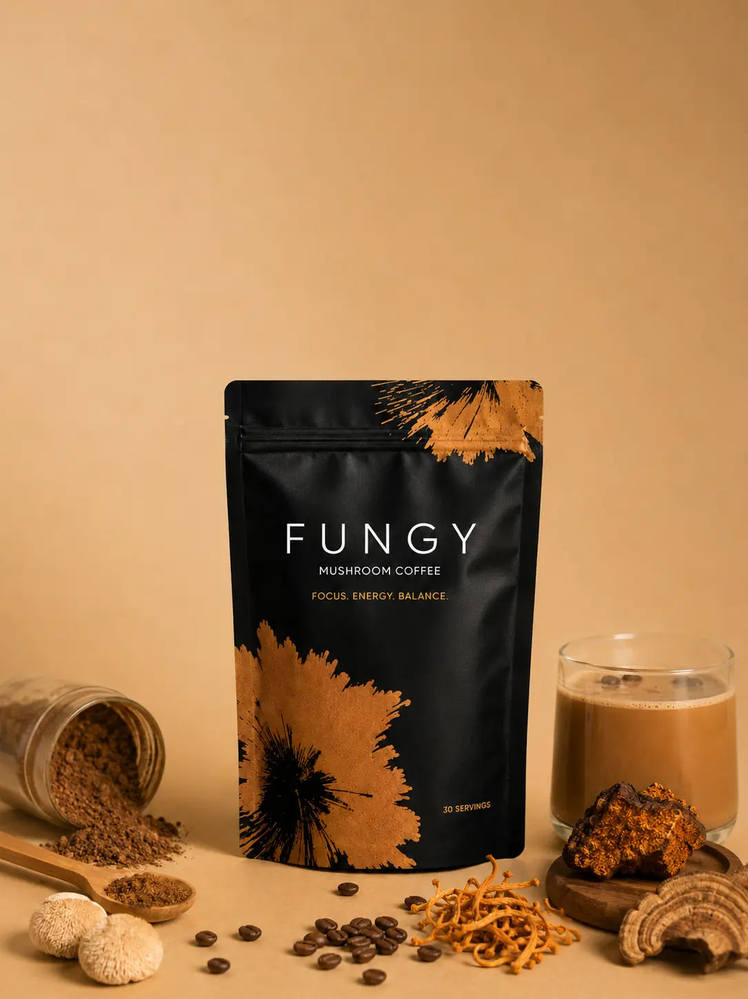 Fungy Mushroom Coffee – Focus, Energy, Balance