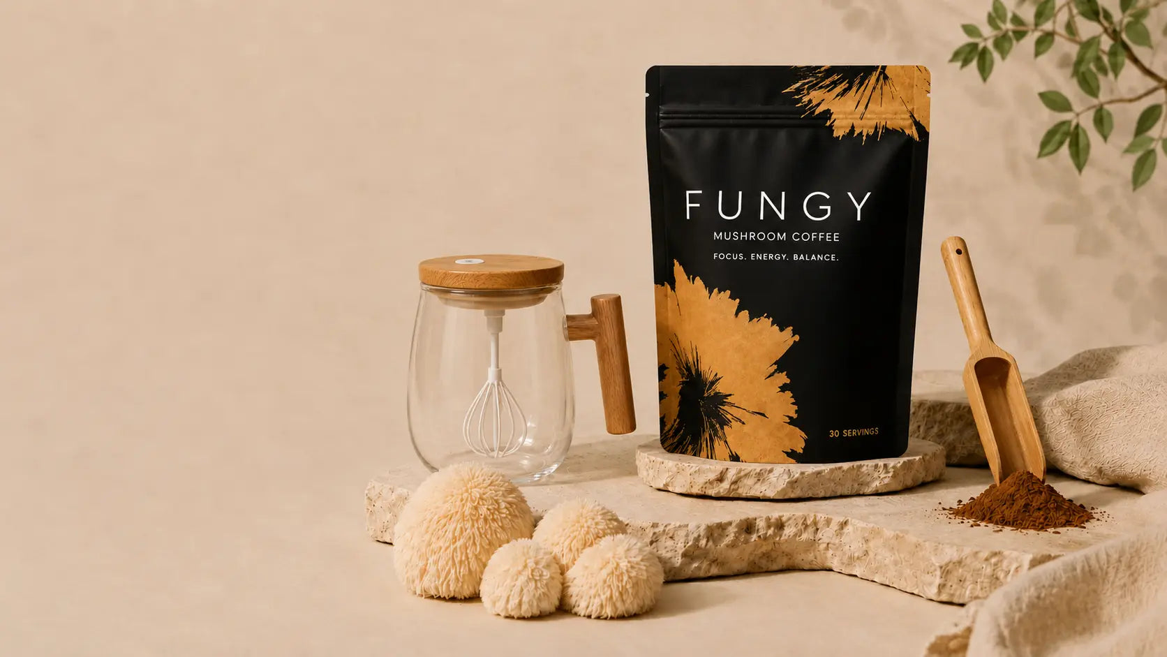 Fungy Mushroom Coffee – Focus, Energy, Balance